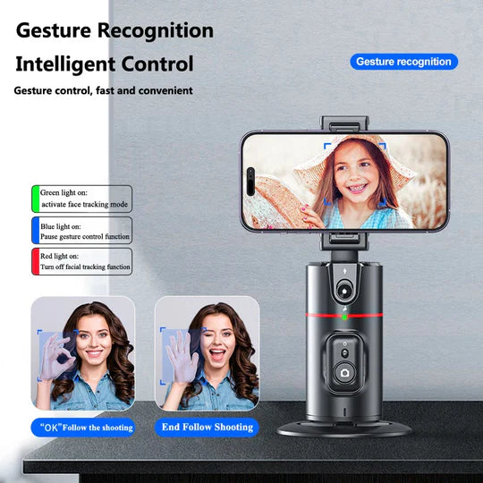 (حامل الكاميرا الذكي MODERN HUB™ بتقنية تتبع الوجه بالذكاء الاصطناعي)MODERN HUB™ AI Face Tracking Tripod